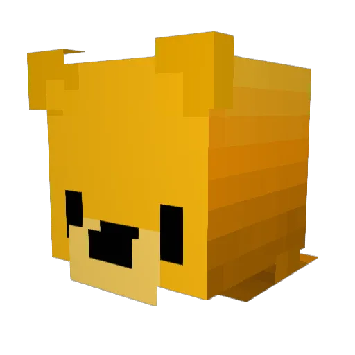48eggs Minecraft avatar head, 3D render