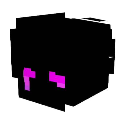 4ARG Minecraft avatar head, 3D render