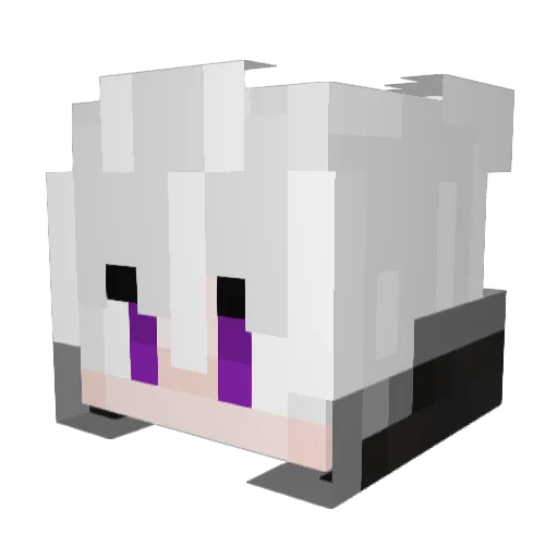 4Envy7 Minecraft avatar head, 3D render