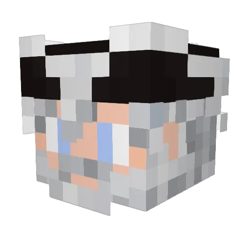 4Fix Minecraft avatar head, 3D render
