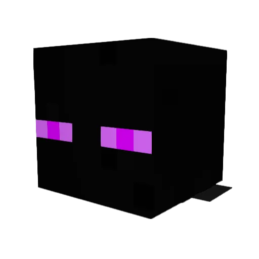 4Fourth4 Minecraft avatar head, 3D render