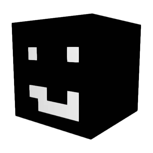 4Gore Minecraft avatar head, 3D render