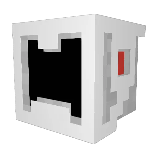 4KarmaAA Minecraft avatar head, 3D render