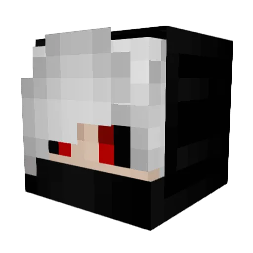 4Ken Minecraft avatar head, 3D render
