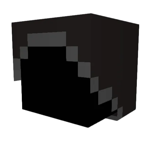 4LGM Minecraft avatar head, 3D render