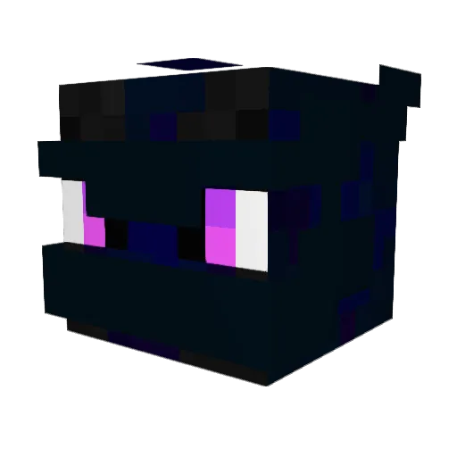 4Raph Minecraft avatar head, 3D render