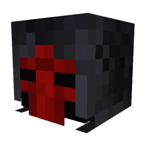 4SLAY Minecraft avatar head, 3D render