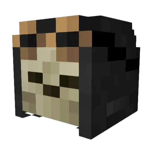 4_SpayZ Minecraft avatar head, 3D render