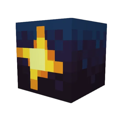 4_e7es Minecraft avatar head, 3D render
