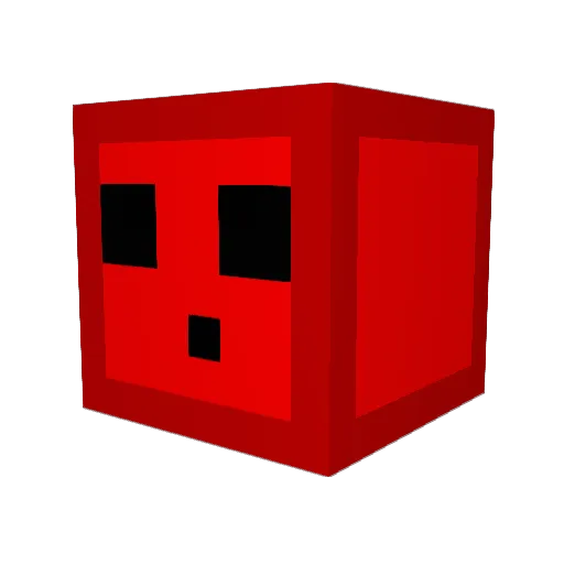 4bees Minecraft avatar head, 3D render
