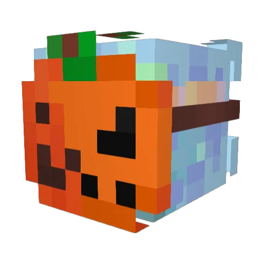 4bn3rCinza Minecraft avatar head, 3D render