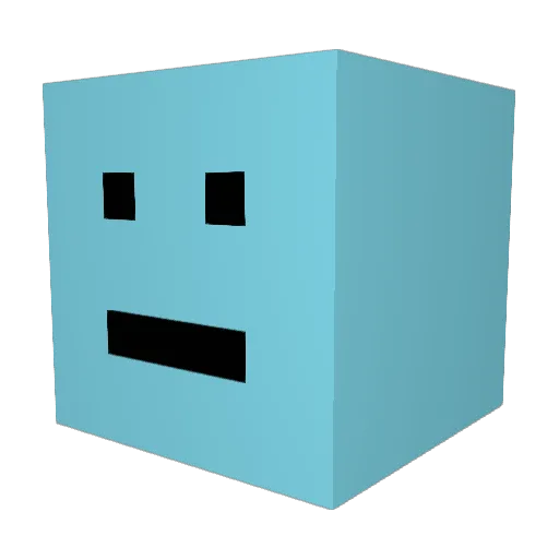 4d3l1n4 Minecraft avatar head, 3D render