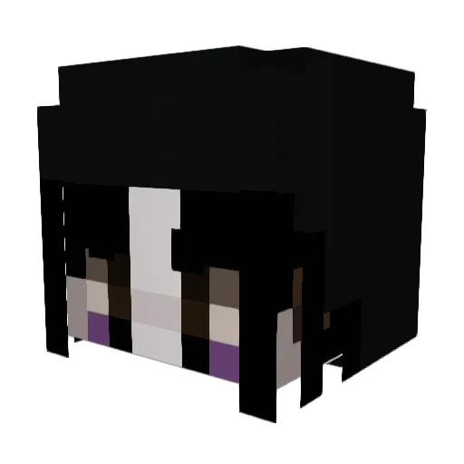 4deedz Minecraft avatar head, 3D render