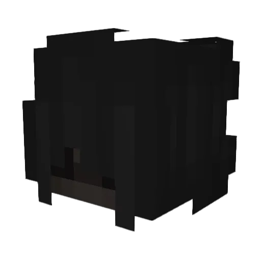 4e6567c33a72 Minecraft avatar head, 3D render