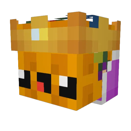 4everL8mindead Minecraft avatar head, 3D render