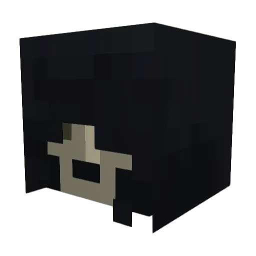 4fort Minecraft avatar head, 3D render