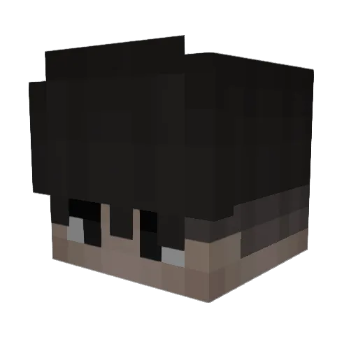 4gegenbeat Minecraft avatar head, 3D render