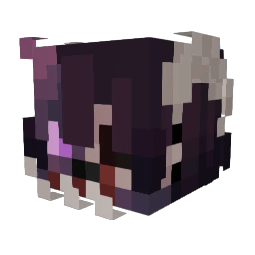4gony Minecraft avatar head, 3D render