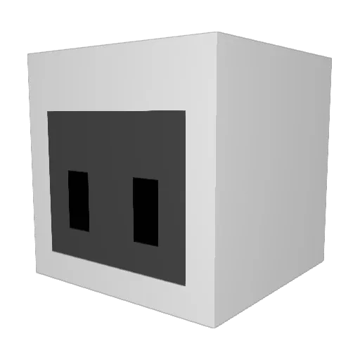 4gouequnce Minecraft avatar head, 3D render