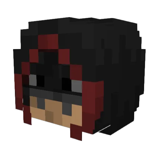 4jairo Minecraft avatar head, 3D render