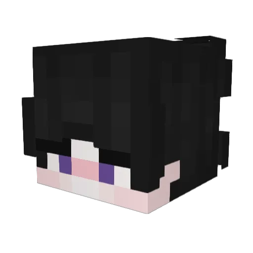 4k1l0s Minecraft avatar head, 3D render