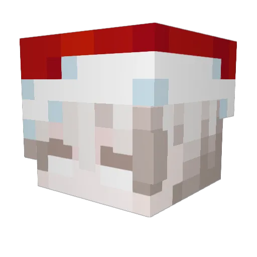 4lbxrt Minecraft avatar head, 3D render