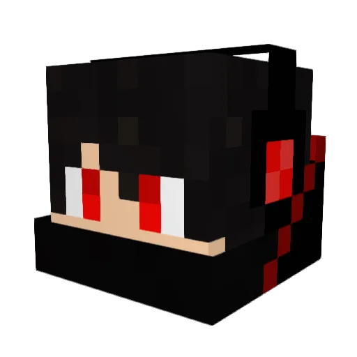 4leex_ Minecraft avatar head, 3D render