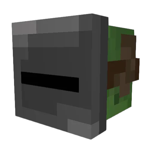4lek633 Minecraft avatar head, 3D render