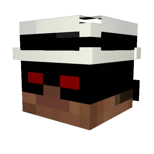 4lgot Minecraft avatar head, 3D render