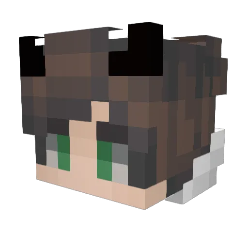 4lmutairi Minecraft avatar head, 3D render