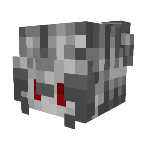 4maryy Minecraft avatar head, 3D render