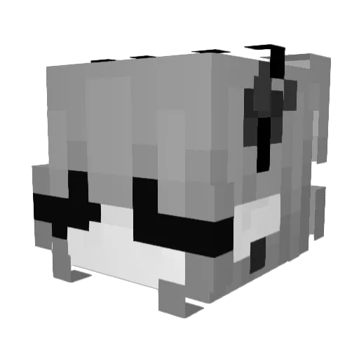 4newsha Minecraft avatar head, 3D render