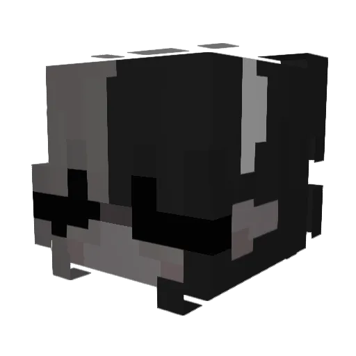 4ny0 Minecraft avatar head, 3D render