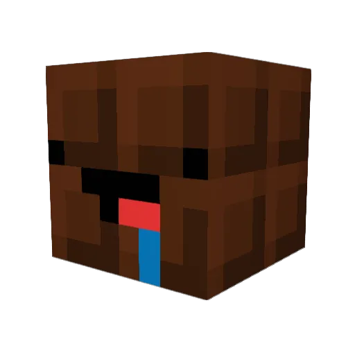 4okit0 Minecraft avatar head, 3D render