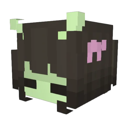 4ppl3_Ju1c3_ Minecraft avatar head, 3D render