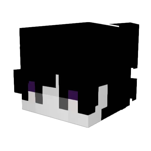 4r11 Minecraft avatar head, 3D render