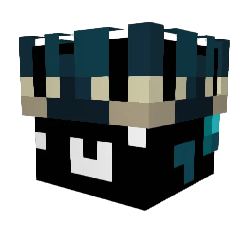 4r7ur3k Minecraft avatar head, 3D render