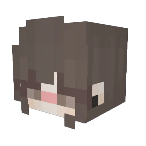4rsonist_ Minecraft avatar head, 3D render