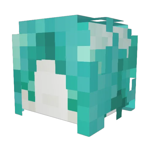4rsta Minecraft avatar head, 3D render