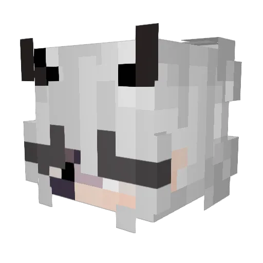 4th_Moon Minecraft avatar head, 3D render