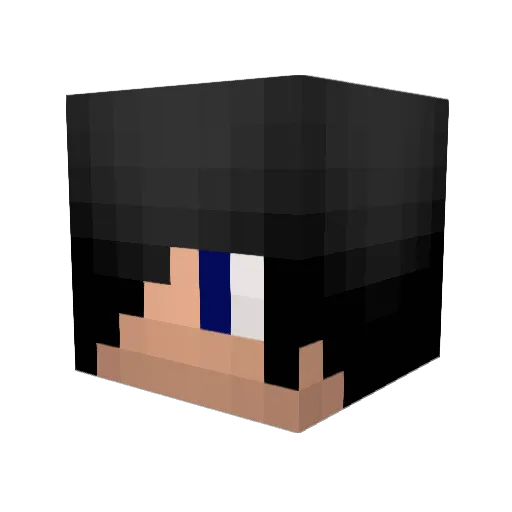 4trigger Minecraft avatar head, 3D render