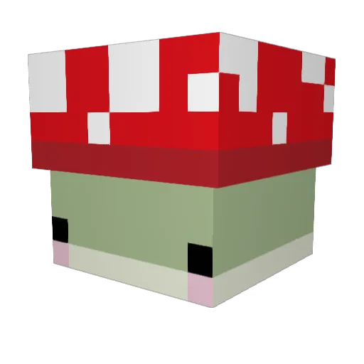 4vrtoxic Minecraft avatar head, 3D render
