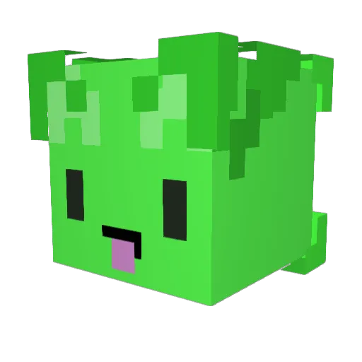 4x4_ Minecraft avatar head, 3D render