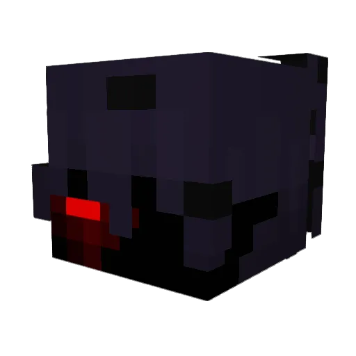 4xrk Minecraft avatar head, 3D render