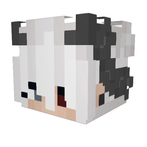 4yDo_B_KeDaX Minecraft avatar head, 3D render