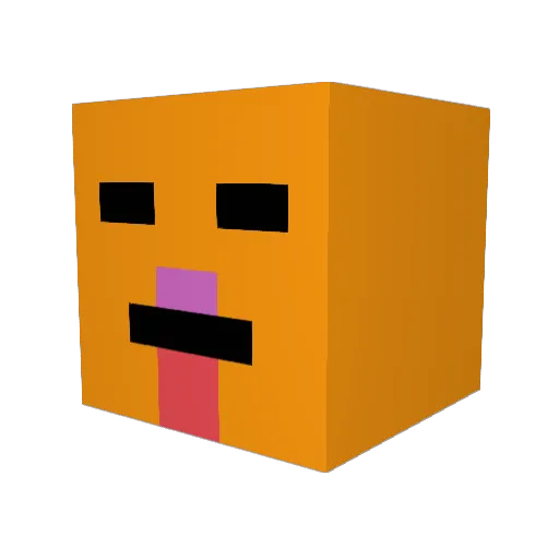 5056123 Minecraft avatar head, 3D render
