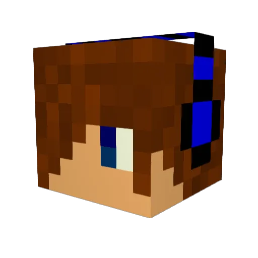 5126jake Minecraft avatar head, 3D render