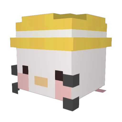 528253 Minecraft avatar head, 3D render