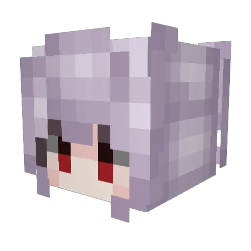 52Fun Minecraft avatar head, 3D render