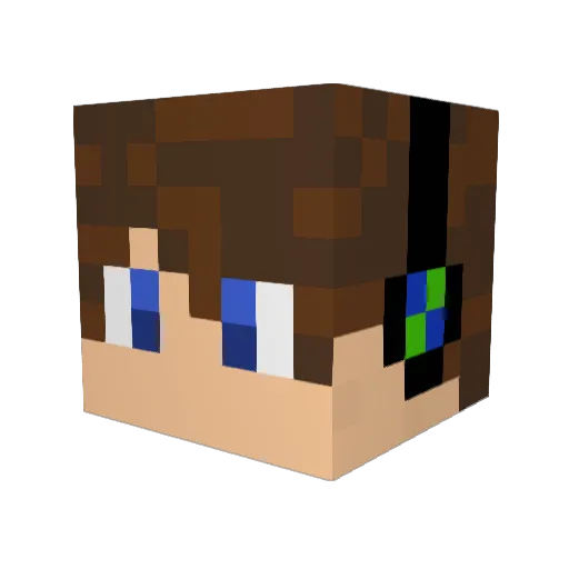 52matador Minecraft avatar head, 3D render